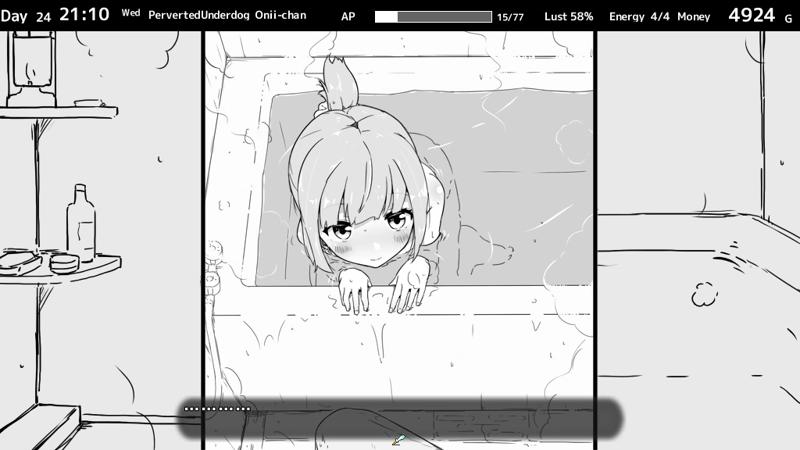 Wolf RPG Completed Living With Sister: Monochrome Fantasy 4