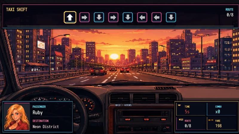 Midnight Heat: Retro Racing 6