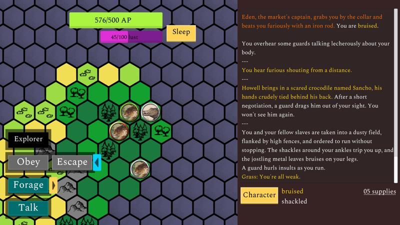 Lusty Continent: Text-based furry RPG 4