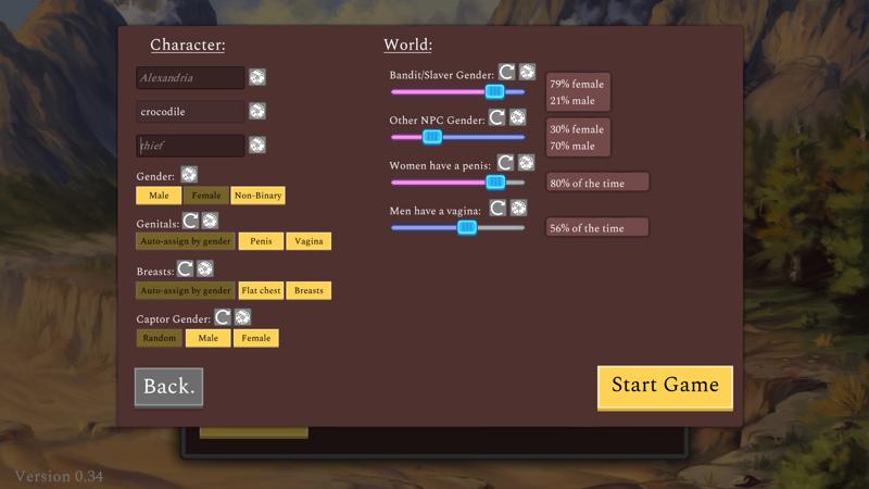 Lusty Continent: Text-based furry RPG 2