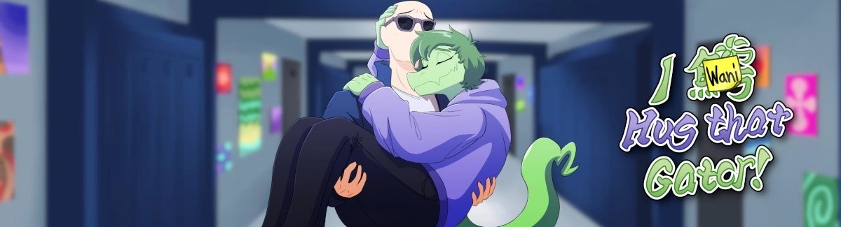 I Wani Hug that Gator!