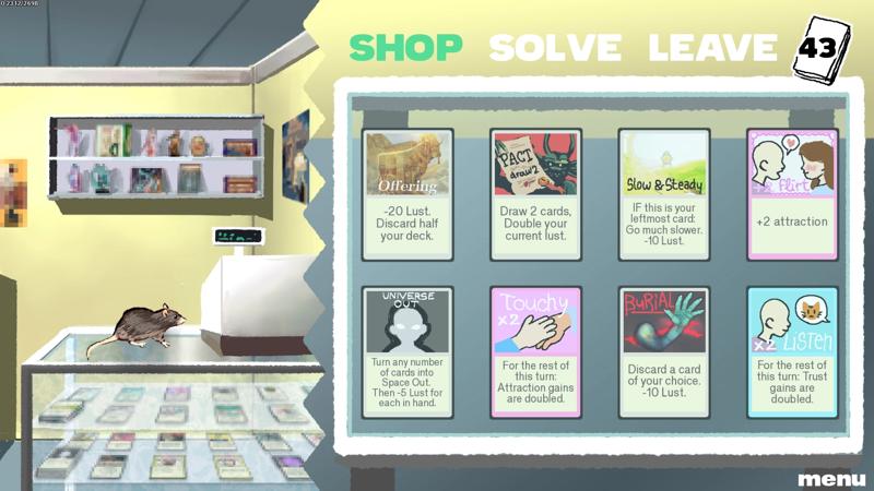 Dating Joyce: a Deckbuilding Game 2