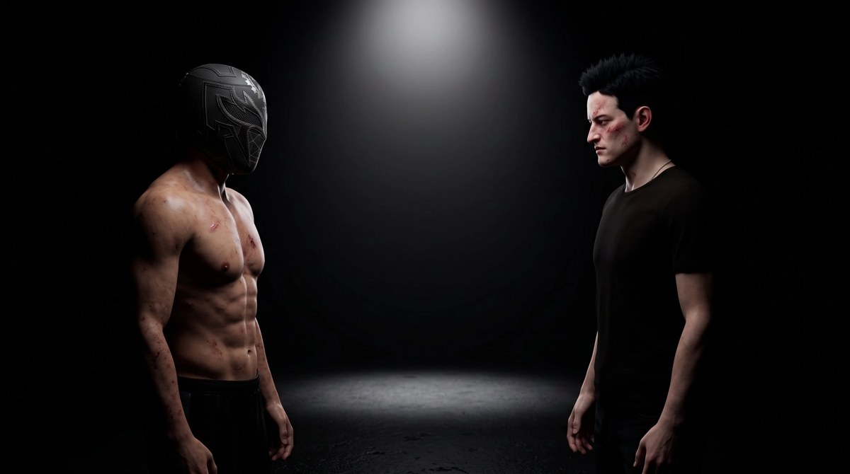UNDER THE BLACK MASK
