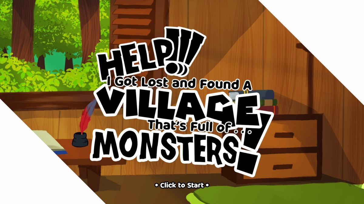 Help!!! I Got Lost and Found a Village That’s Full of… Monsters!